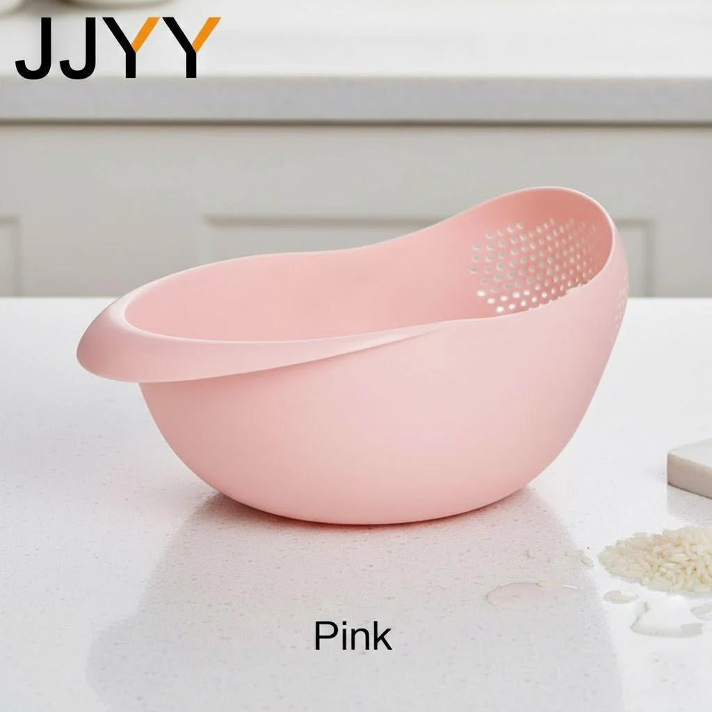 Kitchen Sink Drainer Plastic Colander with Handle