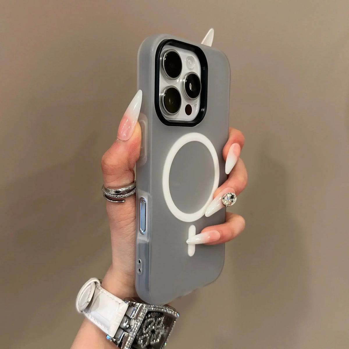 Luxury Candy Color 2 IN 1 For Magsafe Case