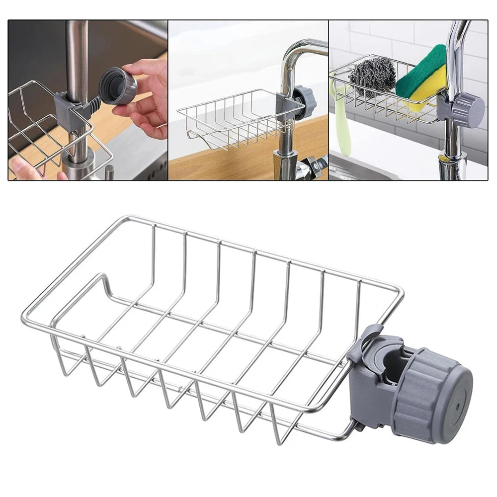 Hanging Faucet Rack Adjustable Height