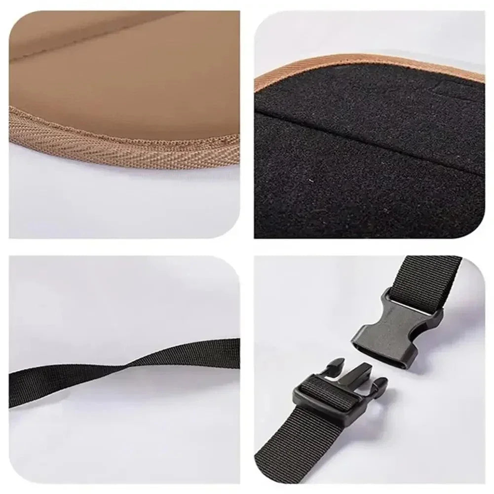 Portable Car Travel Foot Rest Mat Adjustable