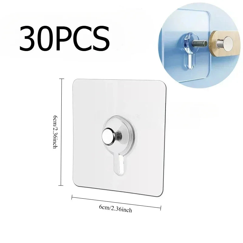 Photo Frame Hooks Storage Rack Screw Holders Door