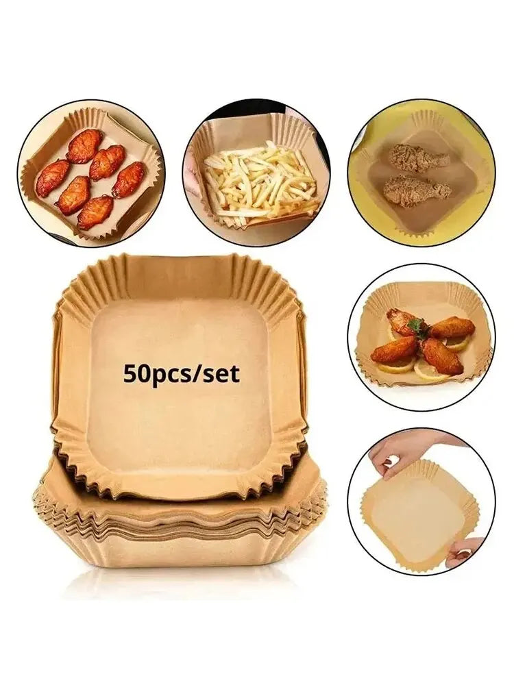 Papier jetable antiadhésif pour friteuse à air