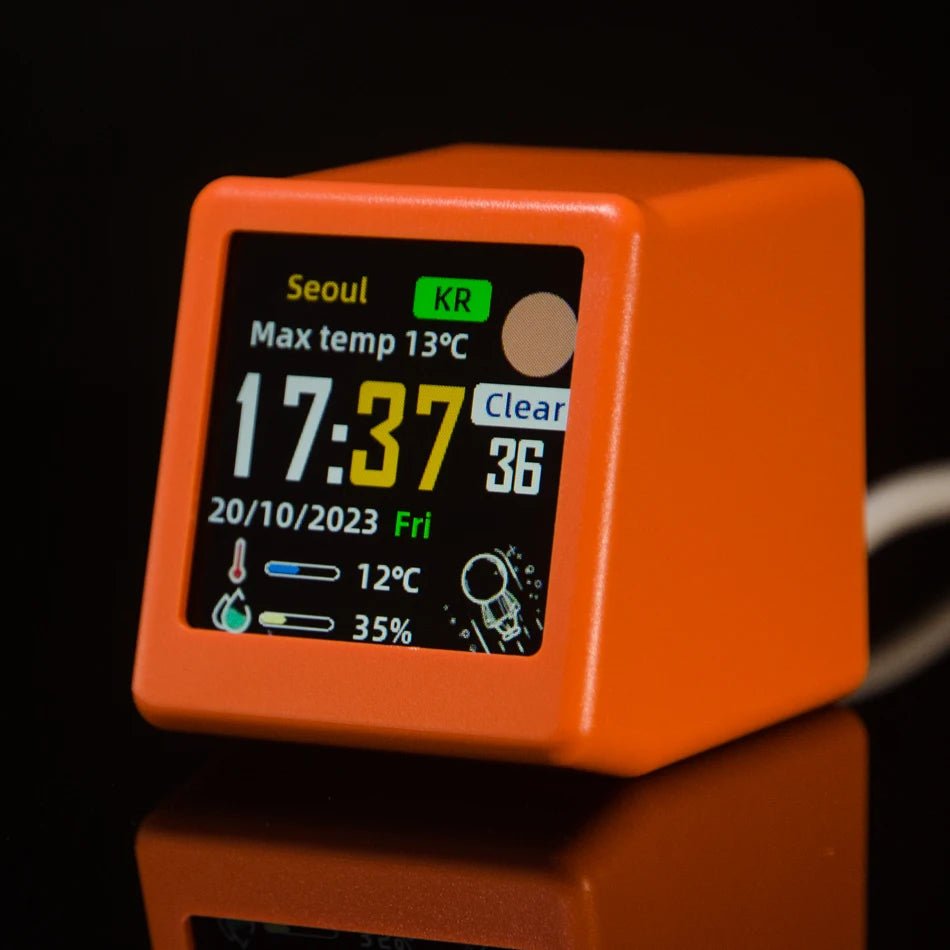 GeekMagic Super Cool Mini WiFi Desktop Weather