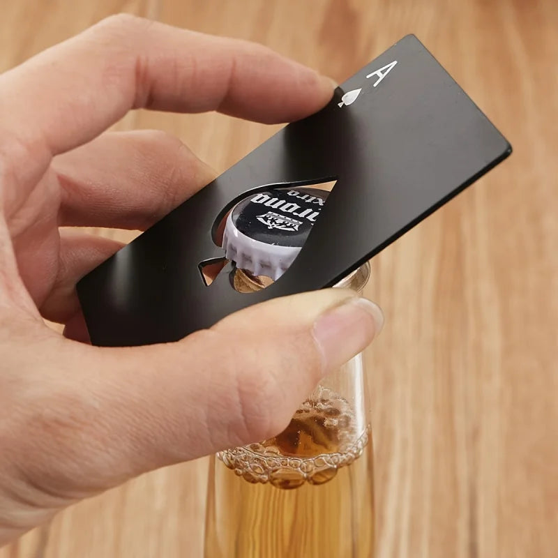 Poker Beer Bottle Picker Opener Creative Pocket