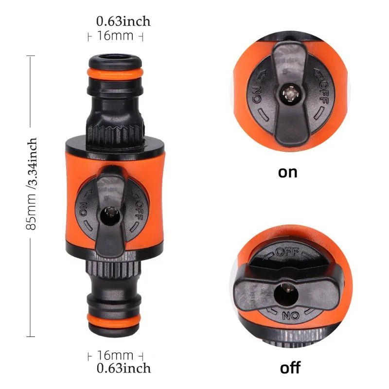 Garden Hose Shut Off Valve 16MM