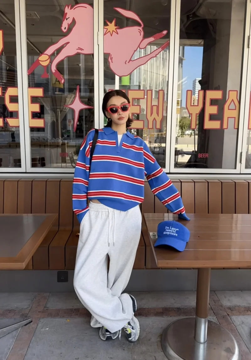 ETJ 2025 Autumn women's new line street style fashion