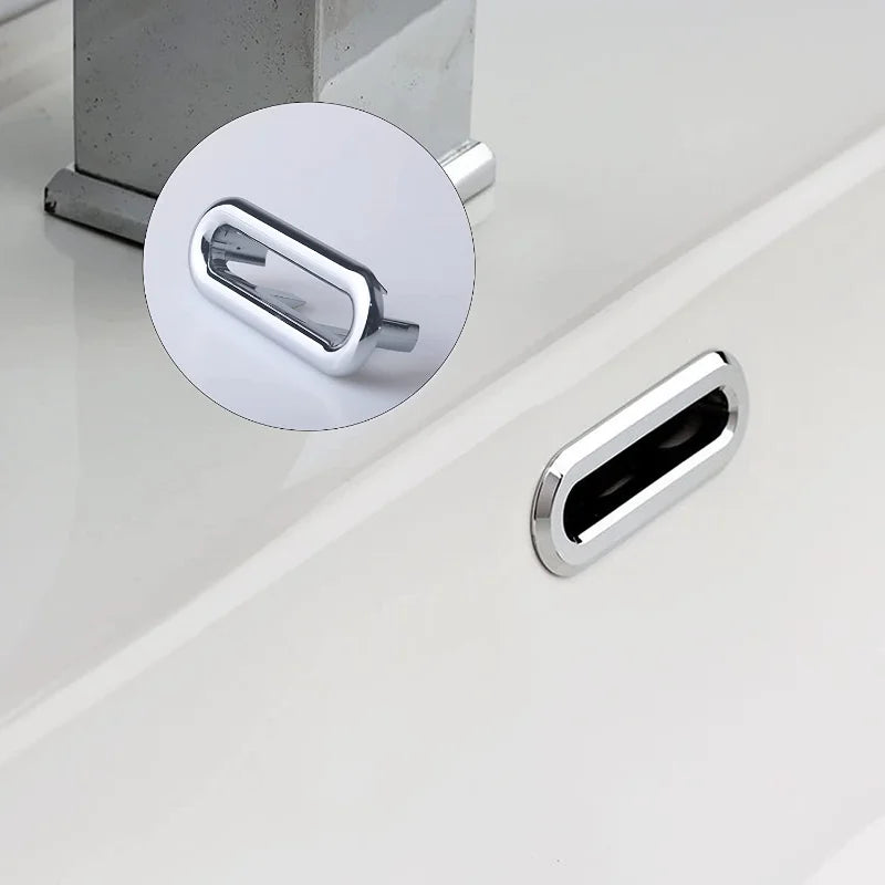 Plastic Sink Hole Overflow Cover