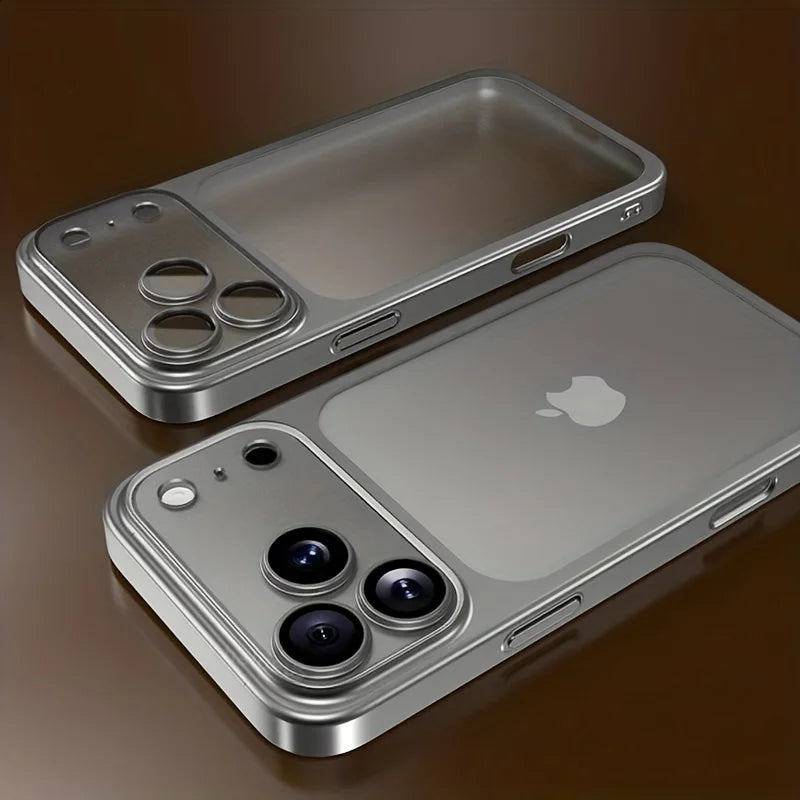 Luxury Plating Transparent Phone Case for IPhone