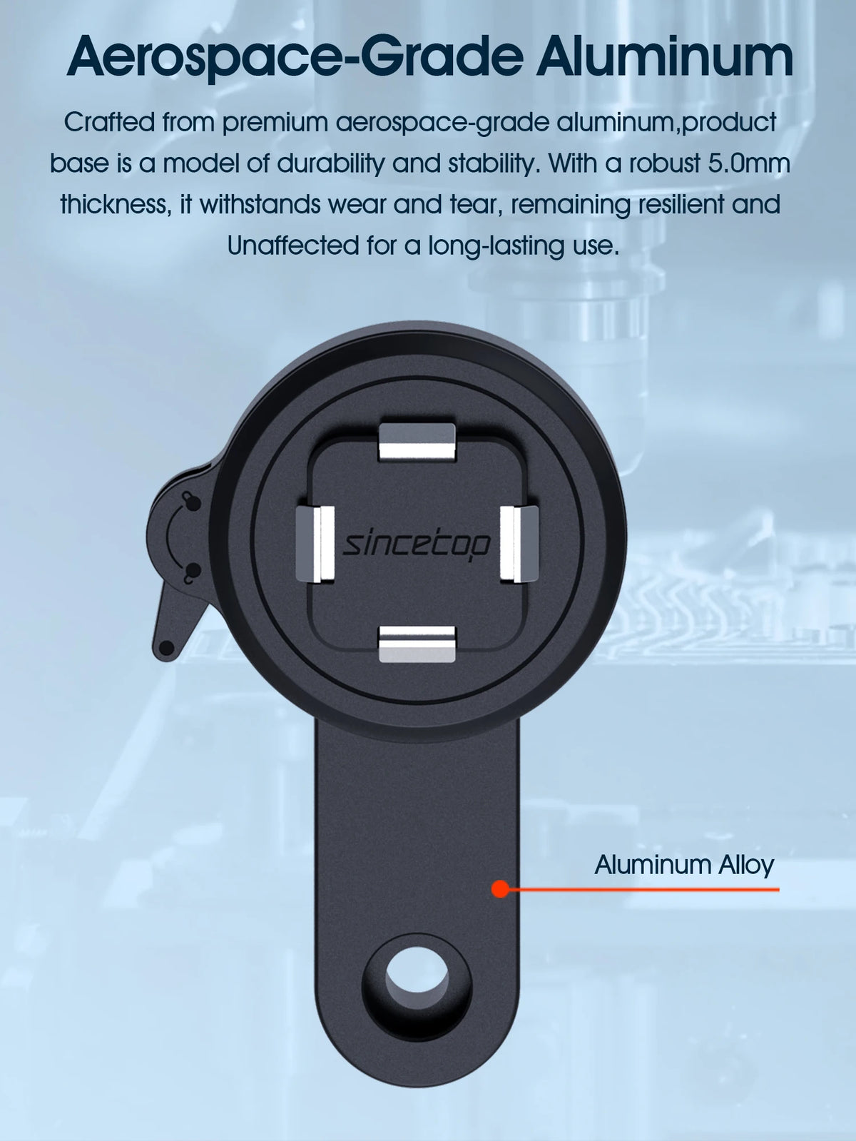 Aluminium Phone Holder for Bicycle Accessories