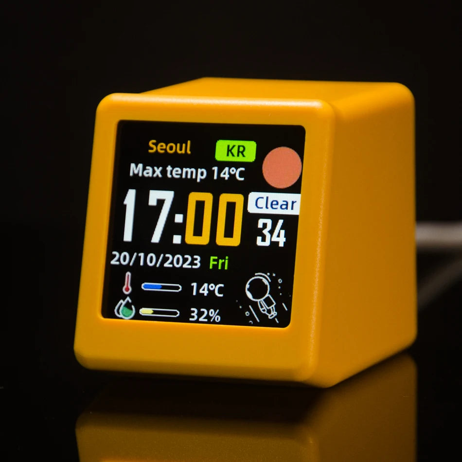 GeekMagic Super Cool Mini WiFi Desktop Weather