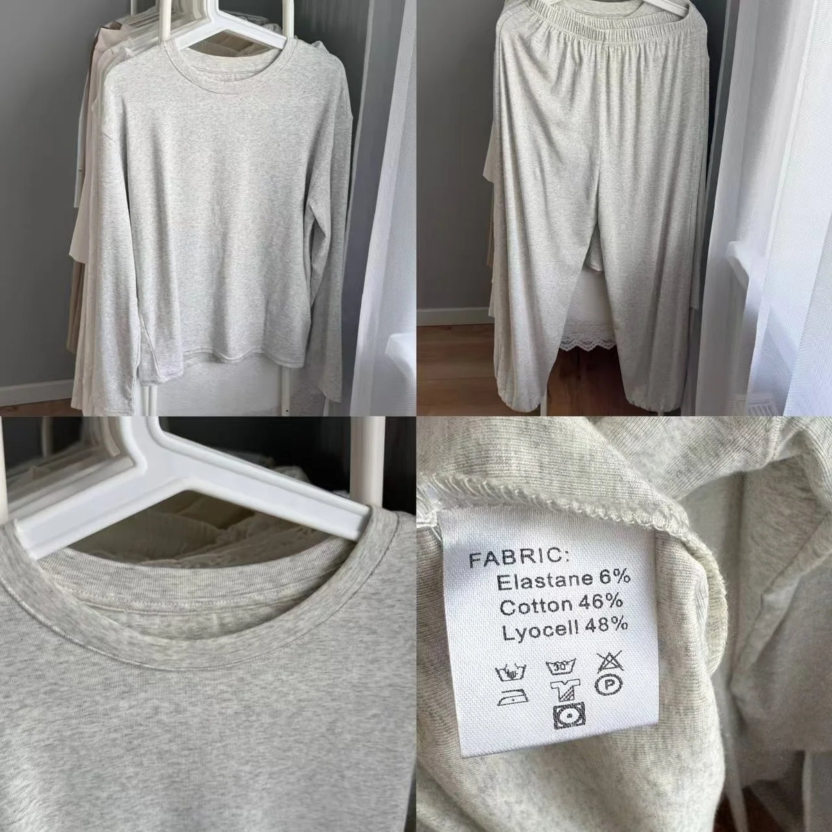 Women's Basic Long Sleeve Slim Crop Top
