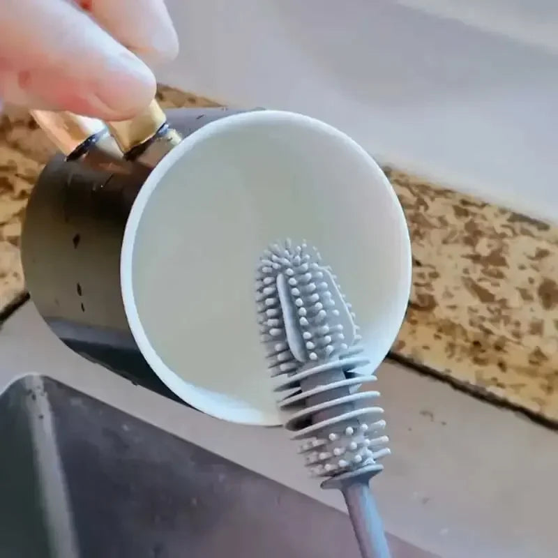 Bottle Brush Insulation Cup Washing No Deadend