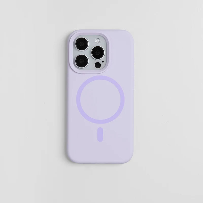 Magnetic Solid Color Liquid Silicone for MagSafe