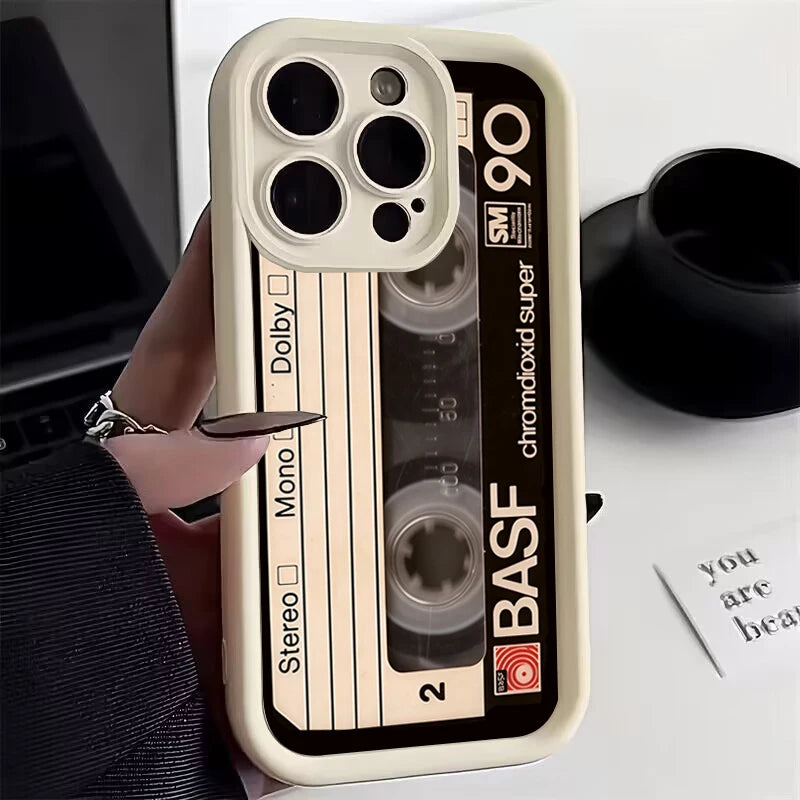 Lucky Tape Pattern Silicone Soft Phone Case