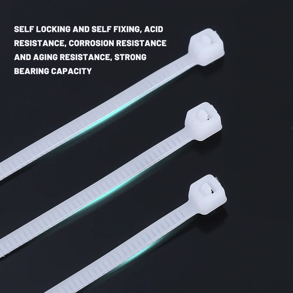 Nylon Cable Ties Self - Locking Cord