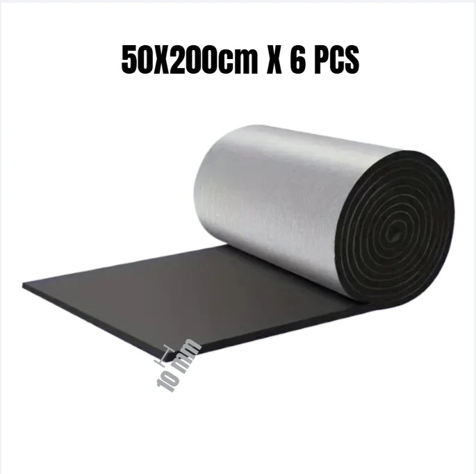 Tapis d'isolation thermique et phonique ignifuge 200x50cm