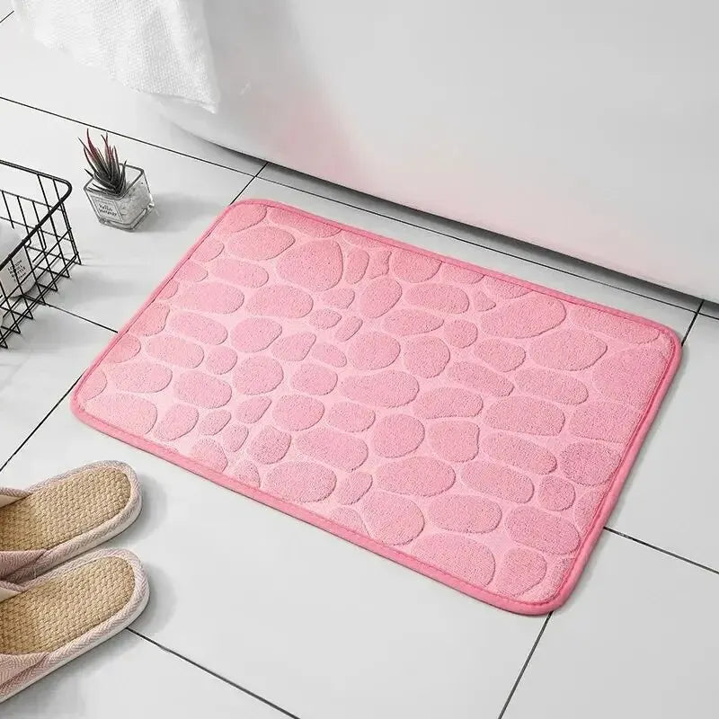 Embossed Fiber Carpet Bathroom & Living Room