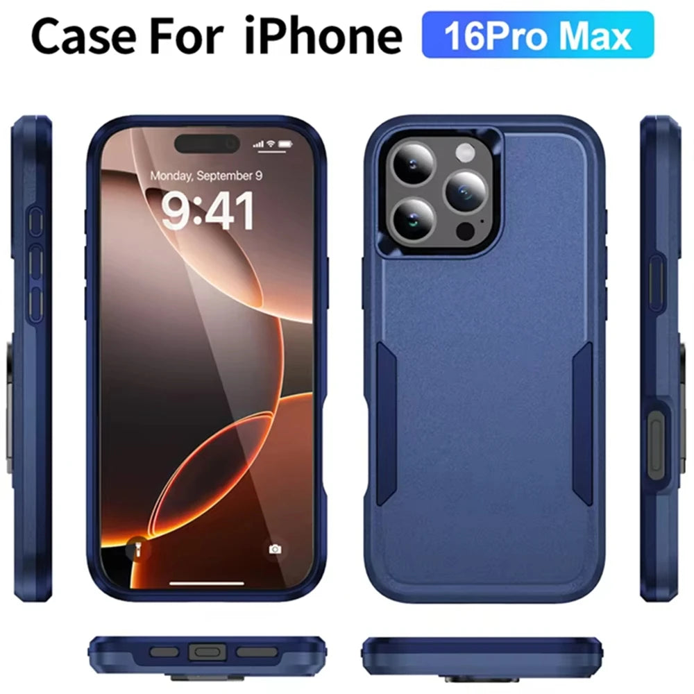 Heavy Duty Drop Shockproof Phone Case For Iphone
