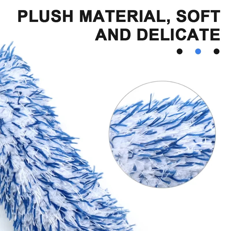 Car Wheel Tire Rim Cleaning Brush Portable Plush