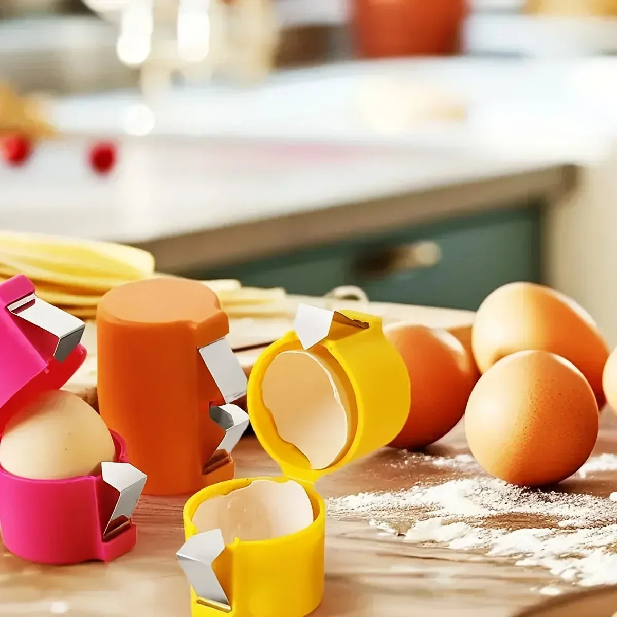 Egg Shell Opener Press Egg Shell Separator