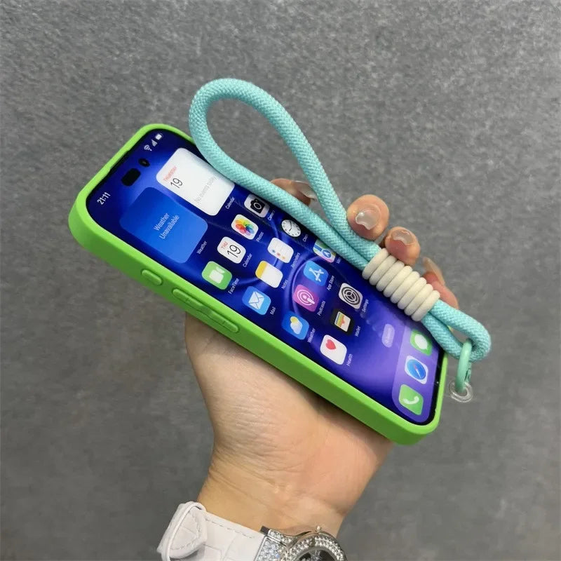 Luxury Soft Down Jacket Silicone Case For iPhone