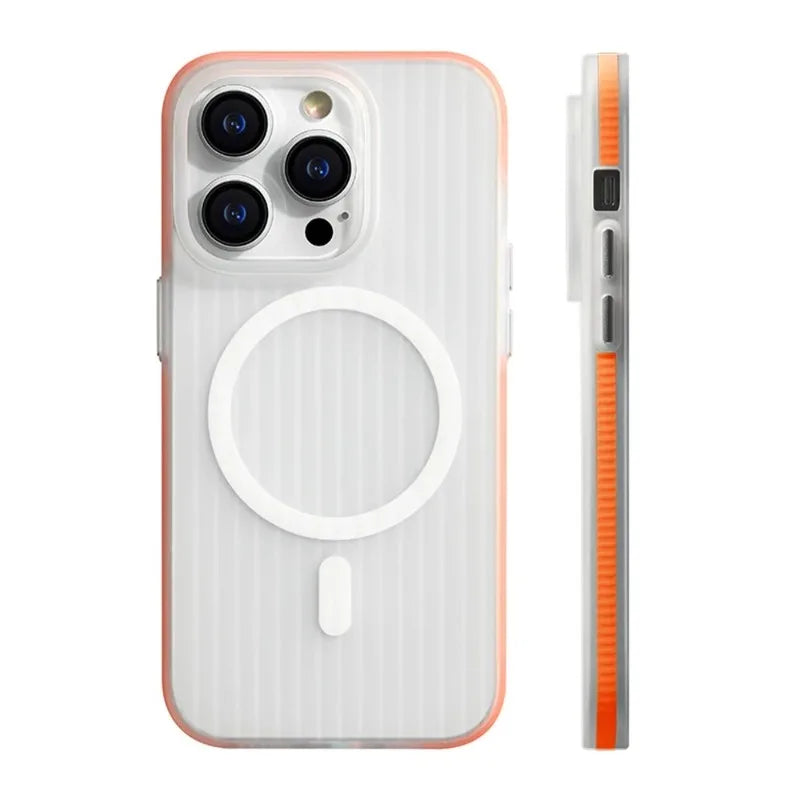 3D Corrugated Magsafe Magnetic Phone Case