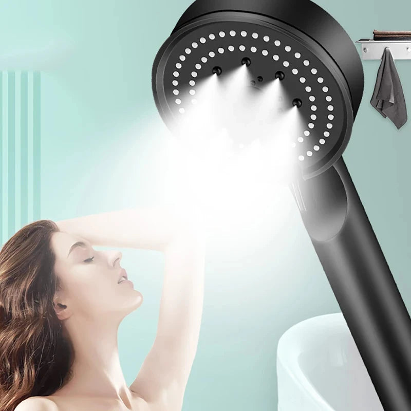 5 Mode Pressure Boost Shower Head Multifunction