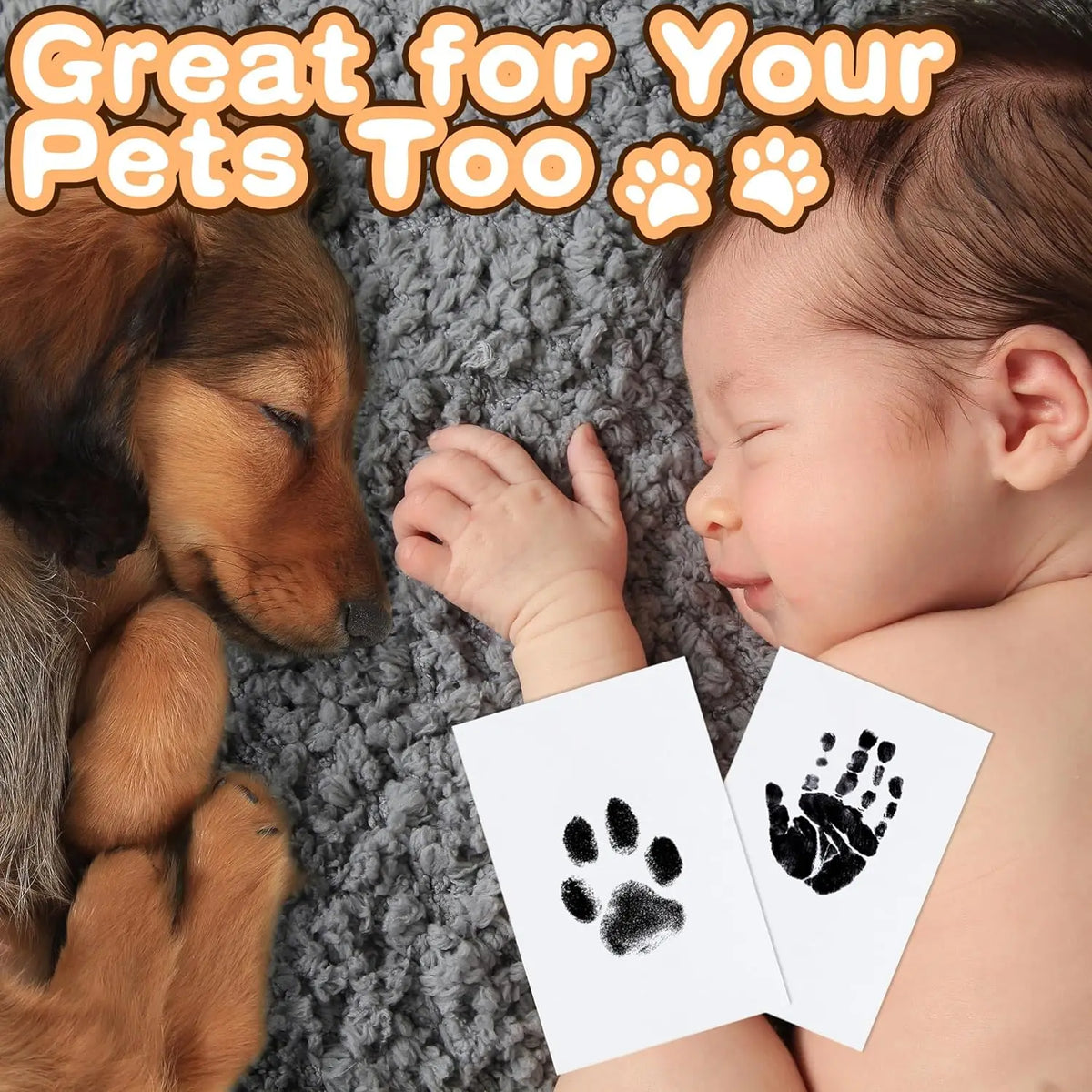 Paw Print Clean Touch Ink Pad, Dog Or Cat Pet