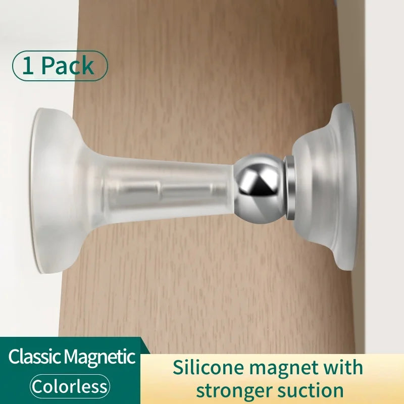 No - Drill Door Stopper for Room Bedroom Door Fixed