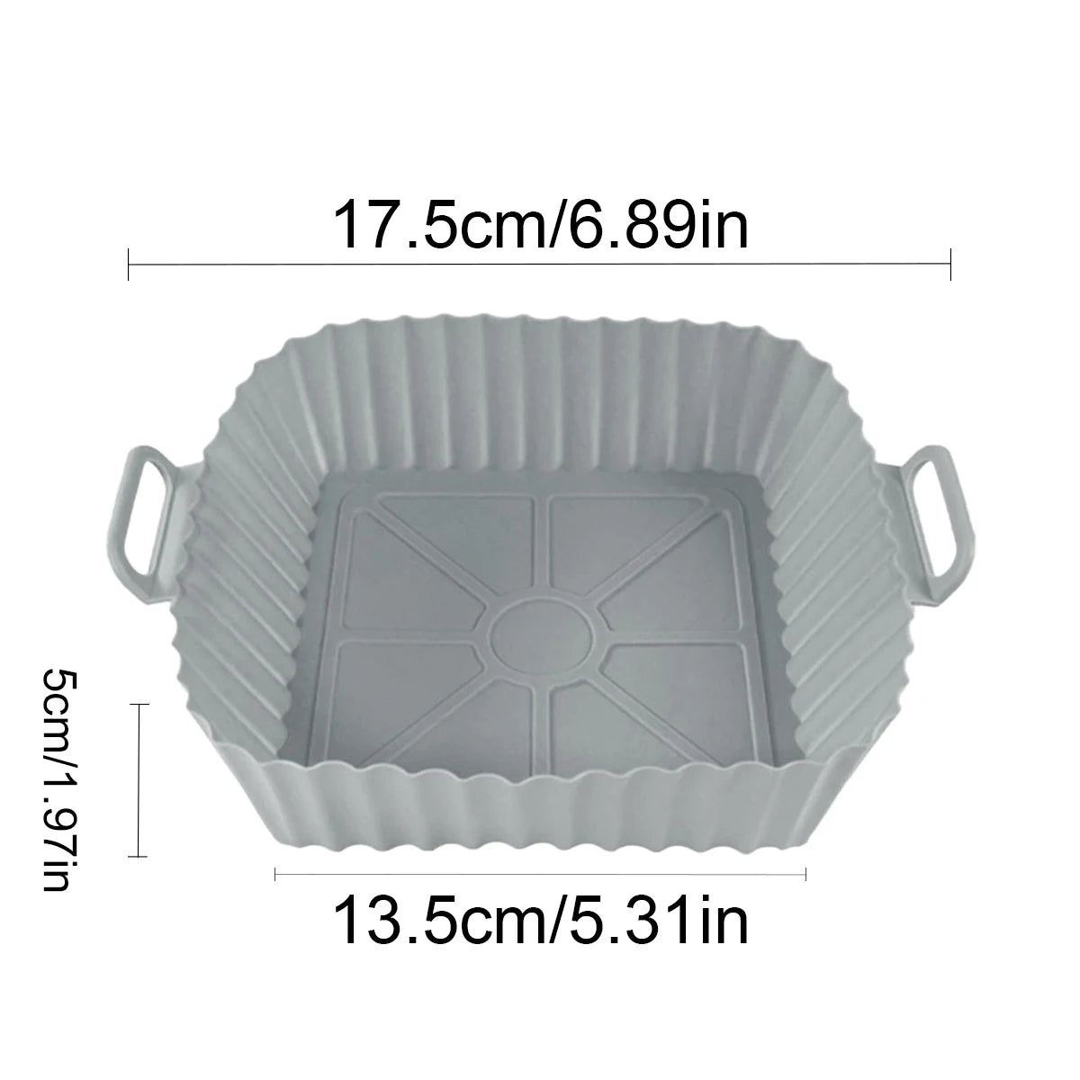 Moule en silicone pour friteuse à air, Panier de friteuse à air