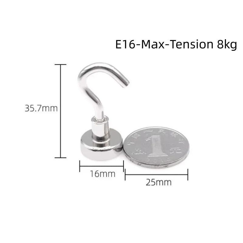 Strong Magnet Hooks Multi - Purpose Storage