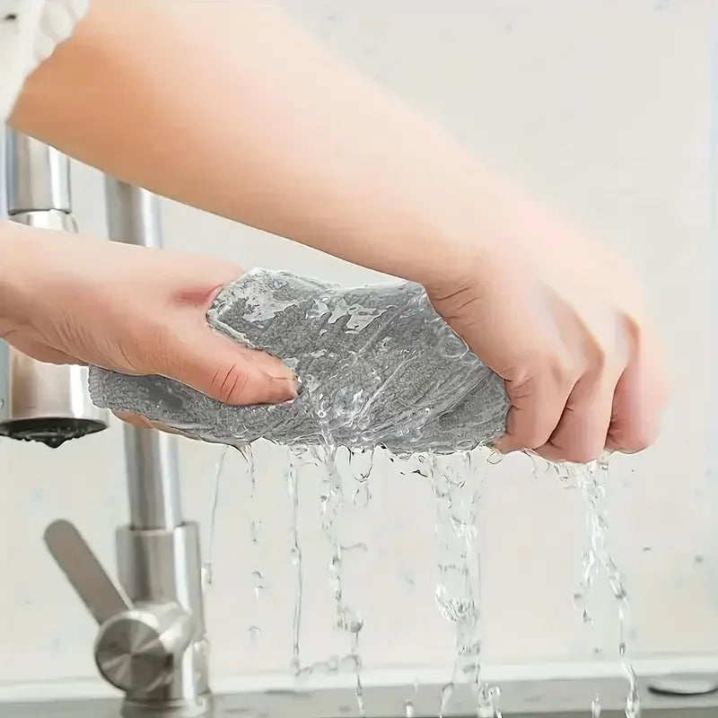 Thicken Microfiber Cleaning Cloths Lint Free