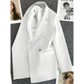 Women's Luxury Double Breasted Korean Blazer Coat
