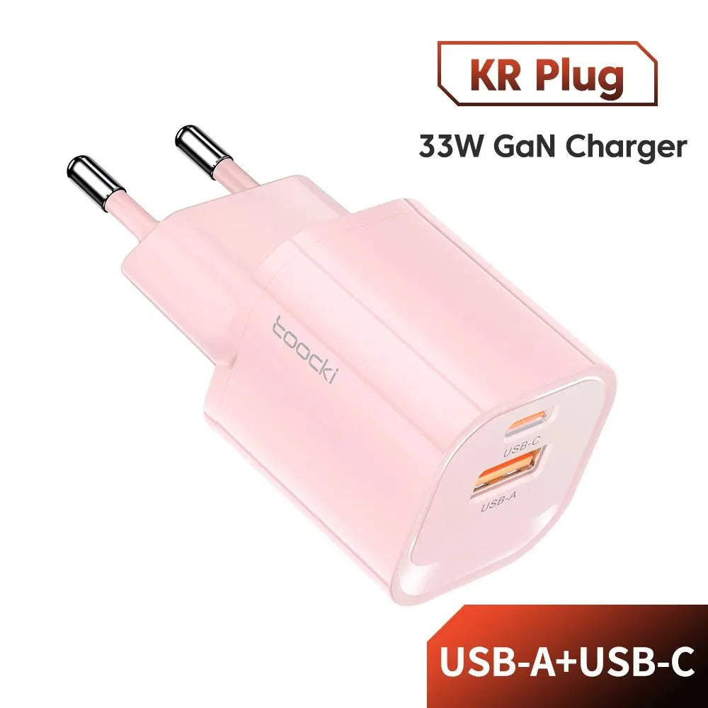 Toocki GaN USB Type C Charger Portable High Speed
