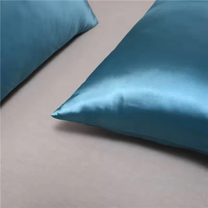 Pillowcase Silk Pillow Cover Silky Satin Hair
