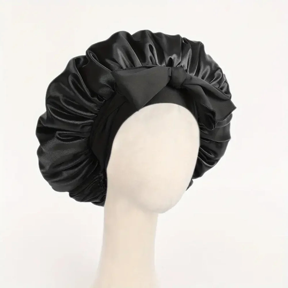 Satin Bonnet Silk Bonnet Adjustable Bonne