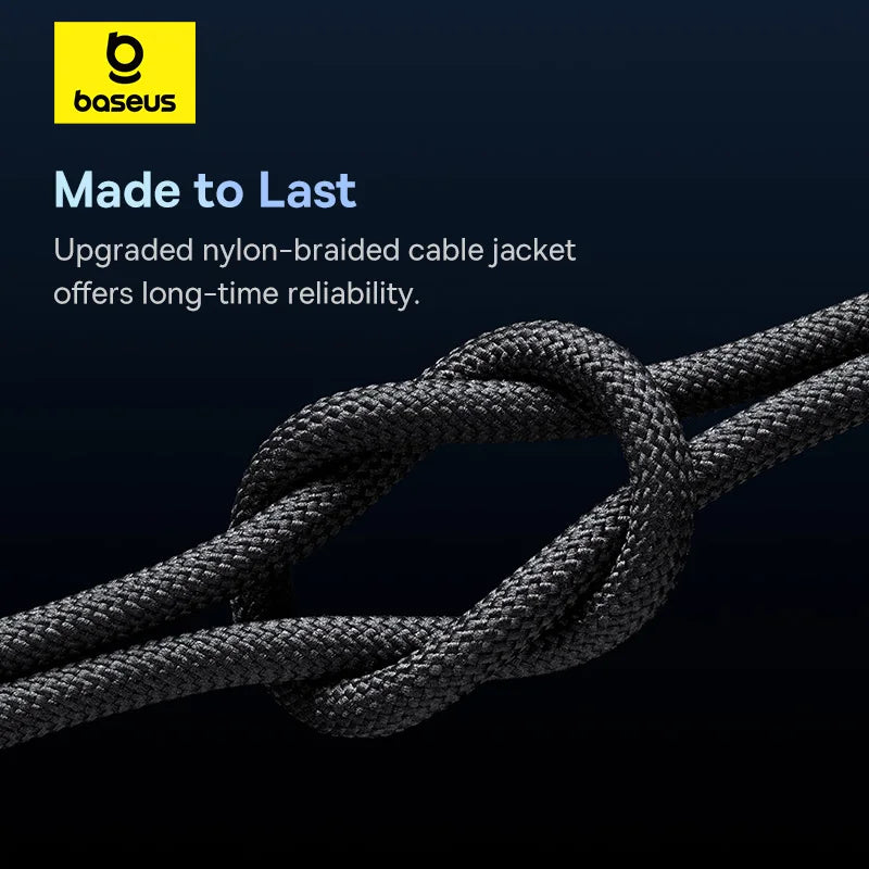 Baseus 100W USB C to USB Type C Cable For iPhone