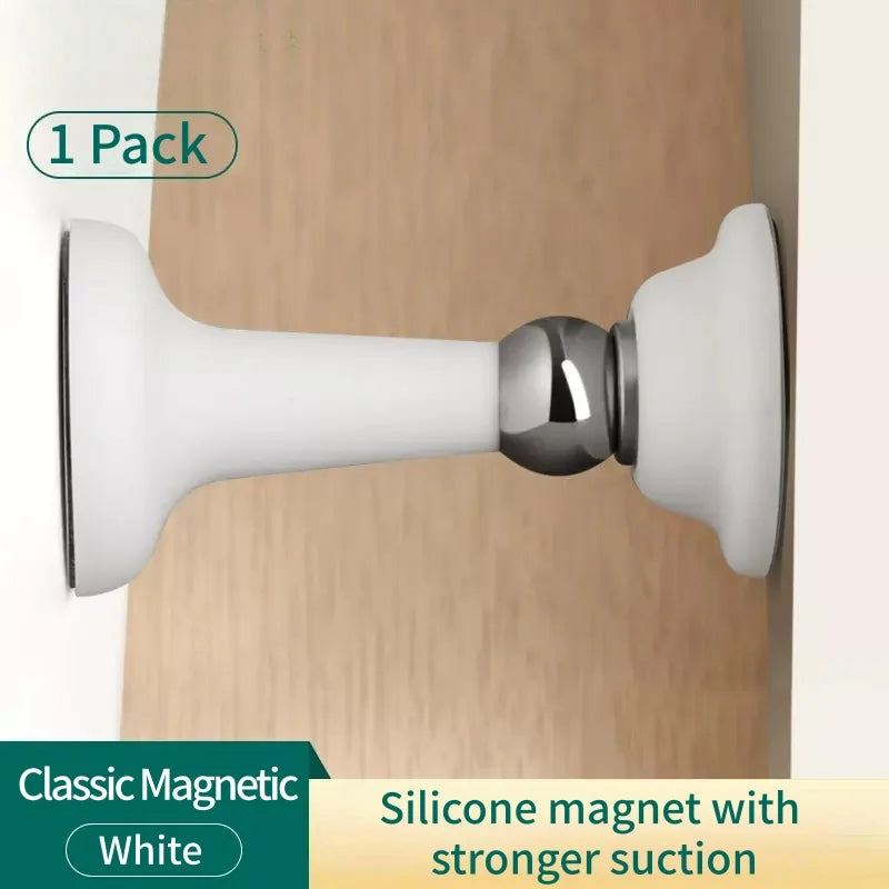 No - Drill Door Stopper for Room Bedroom Door Fixed