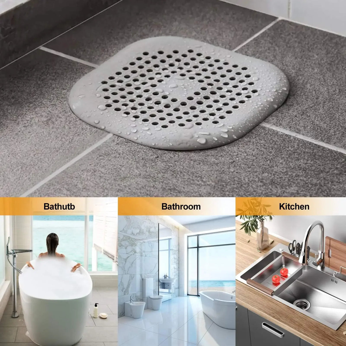Plug Stopper Kitchen Sewer Silicone Bathroom