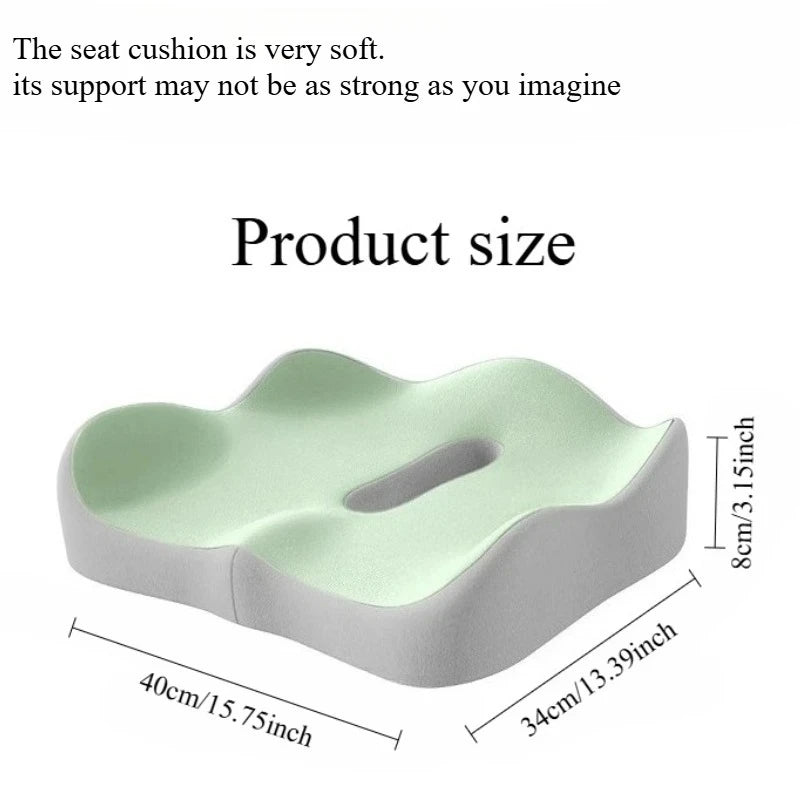 3D Lumbar Support Car Cushion Memory Foam