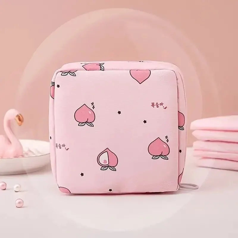 Women Sanitary Napkin Tampon Storage Bag Portable