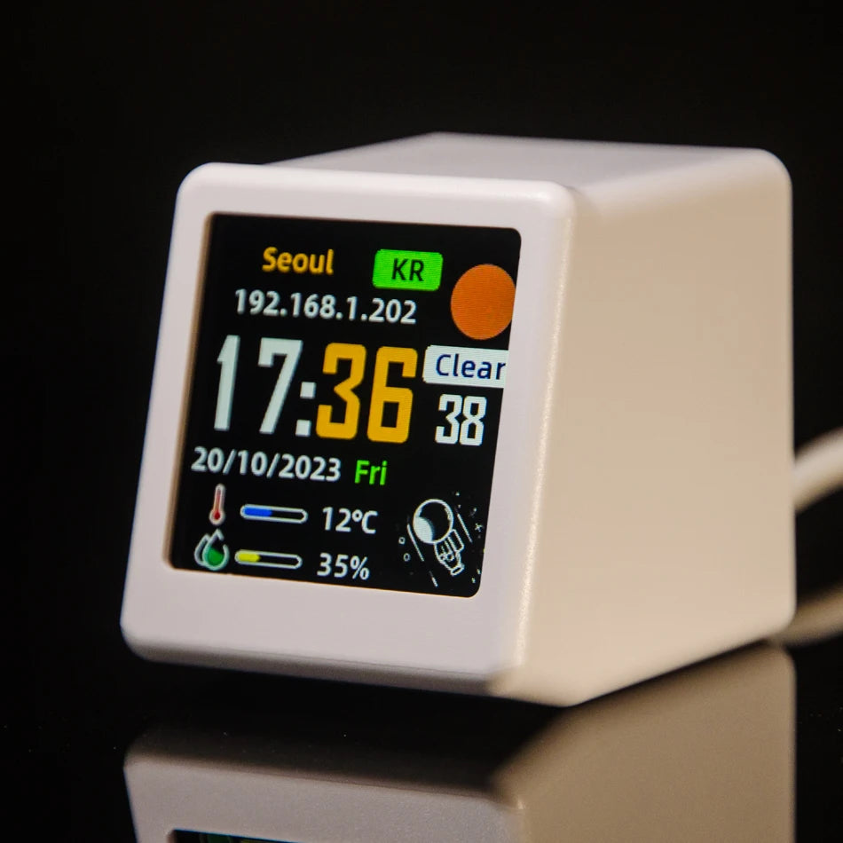 GeekMagic Super Cool Mini WiFi Desktop Weather