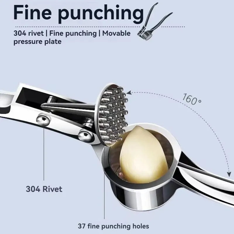 Garlic Press Anti - Skid Thickened Garlic Clip