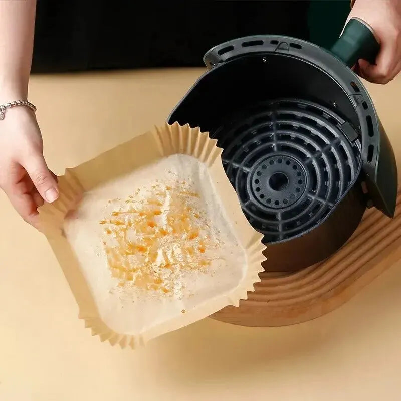 Papier jetable antiadhésif pour friteuse à air