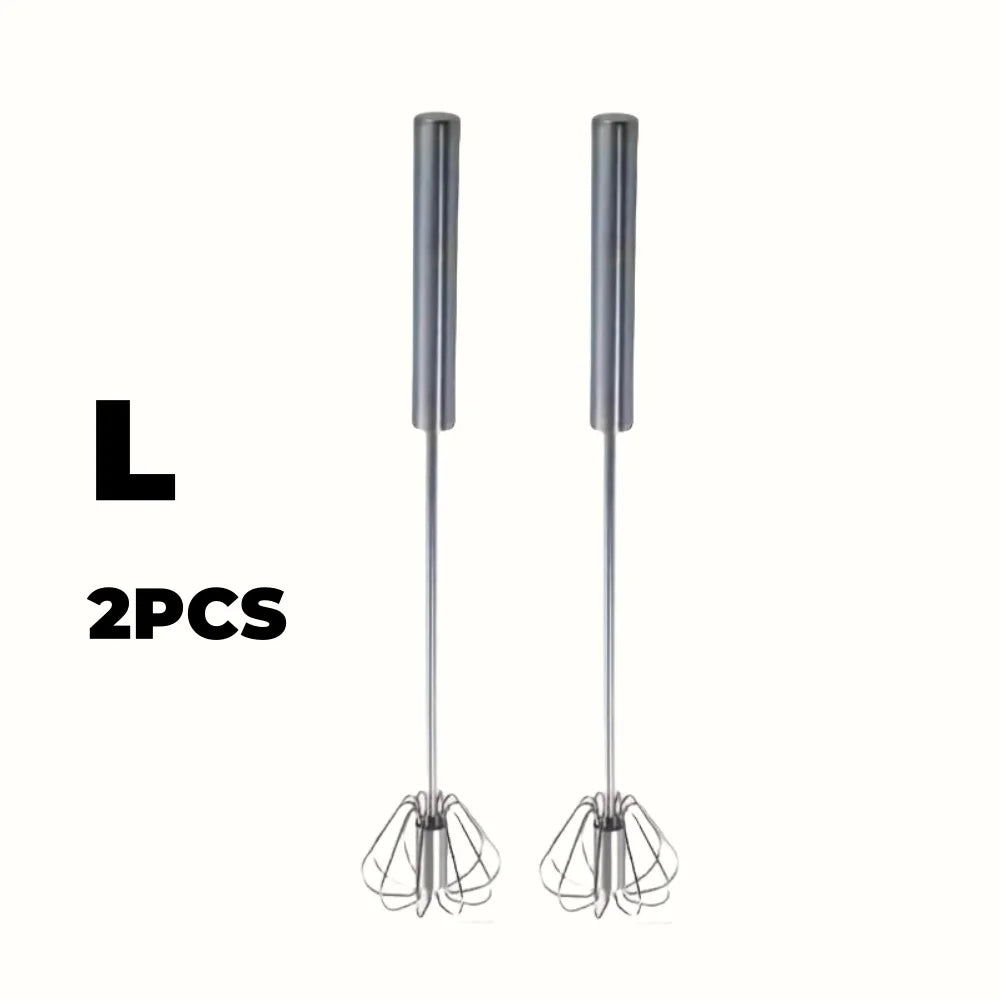 Stainless Steel Egg Beater Durable Semi - Automatic
