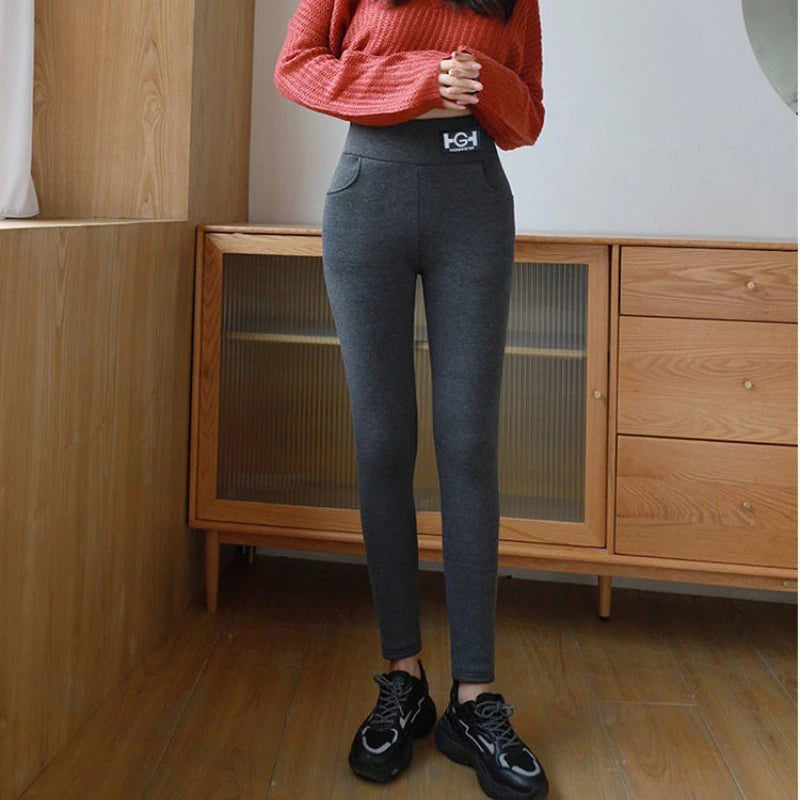 Women's Fleece Lined Thermal Leggings Winter Warm
