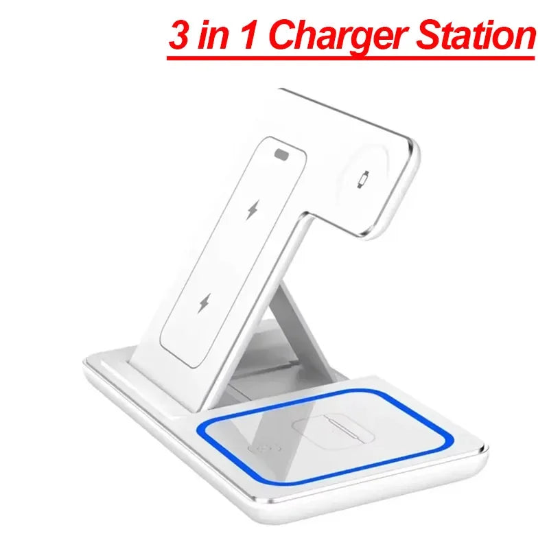 3 - in - 1 30W Foldable Wireless Charger
