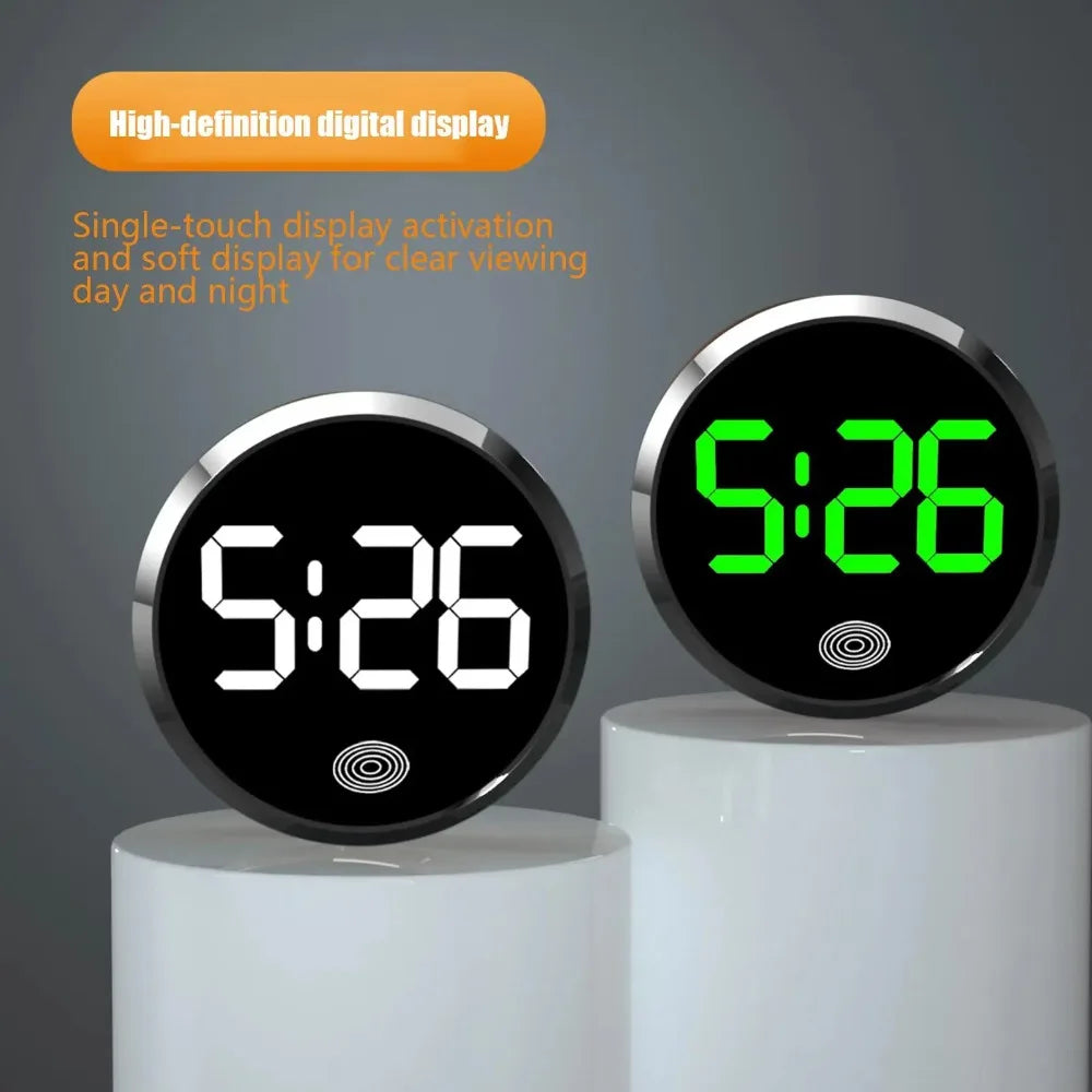 Fashionable Car LED Clock Touch - Control Dashboard