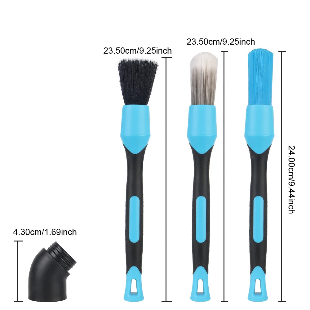 Brosse de nettoyage pour jantes de roue et sortie d'air de climatiseur