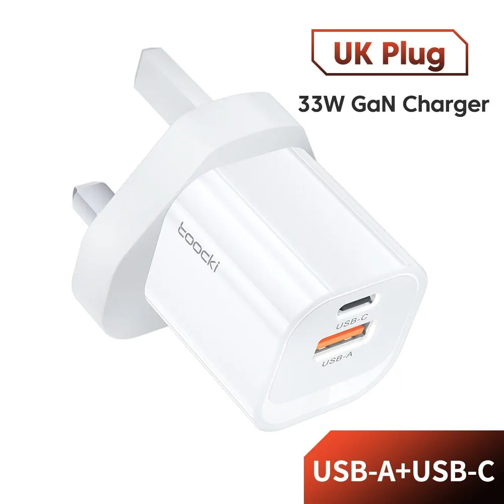 Toocki GaN USB Type C Charger Portable High Speed